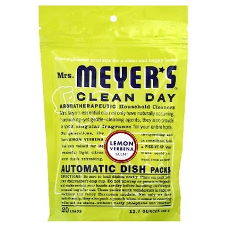Mrs. Meyers Clean Day Mrs Meyers Auto Dshwsh Pks Lem - 6x12.7OZ MR40469